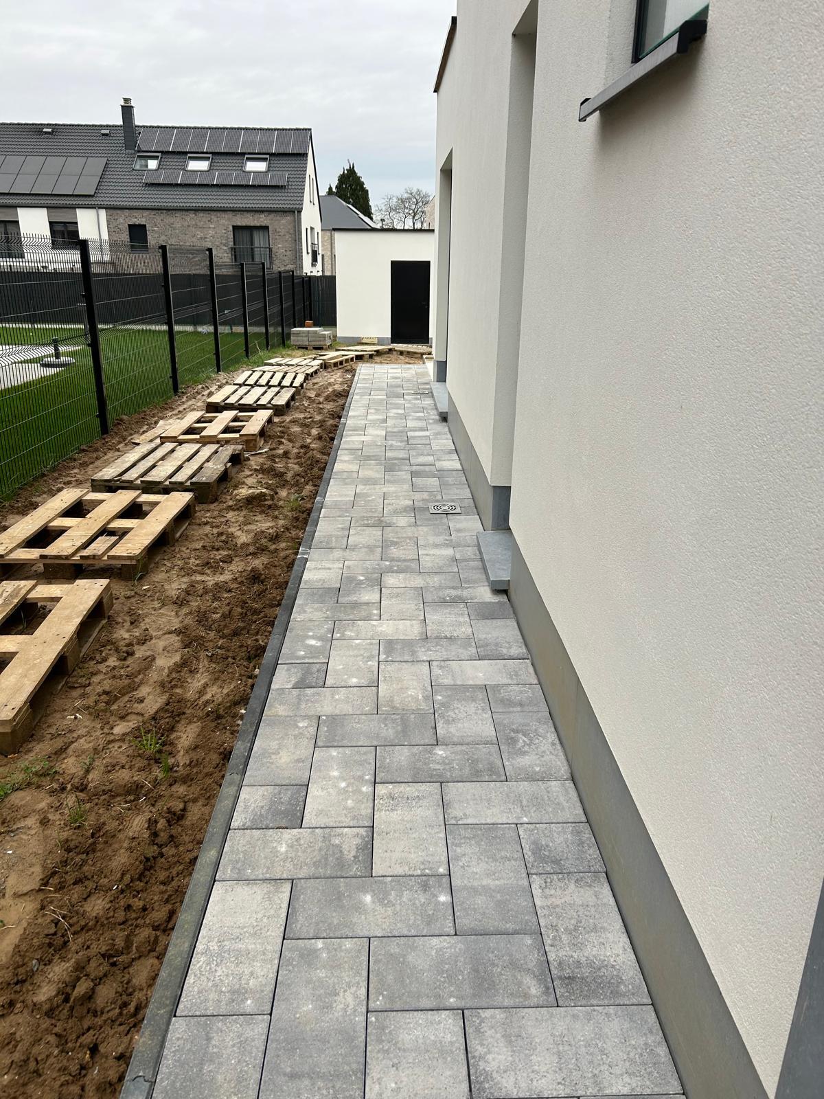 Réalisation jardin Renoday en Brabant wallon