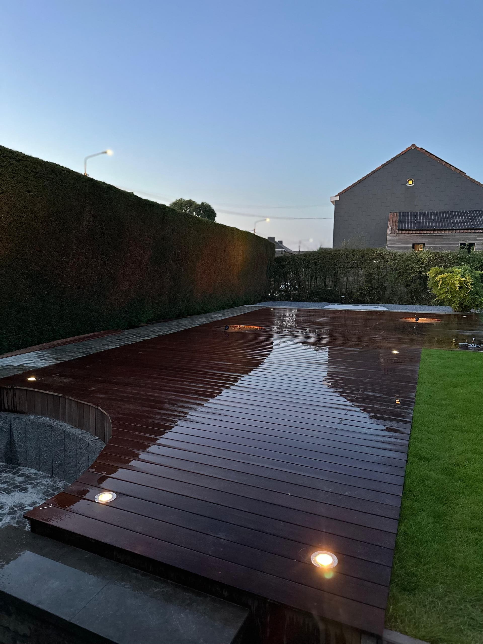 Réalisation jardin Renoday en Brabant wallon