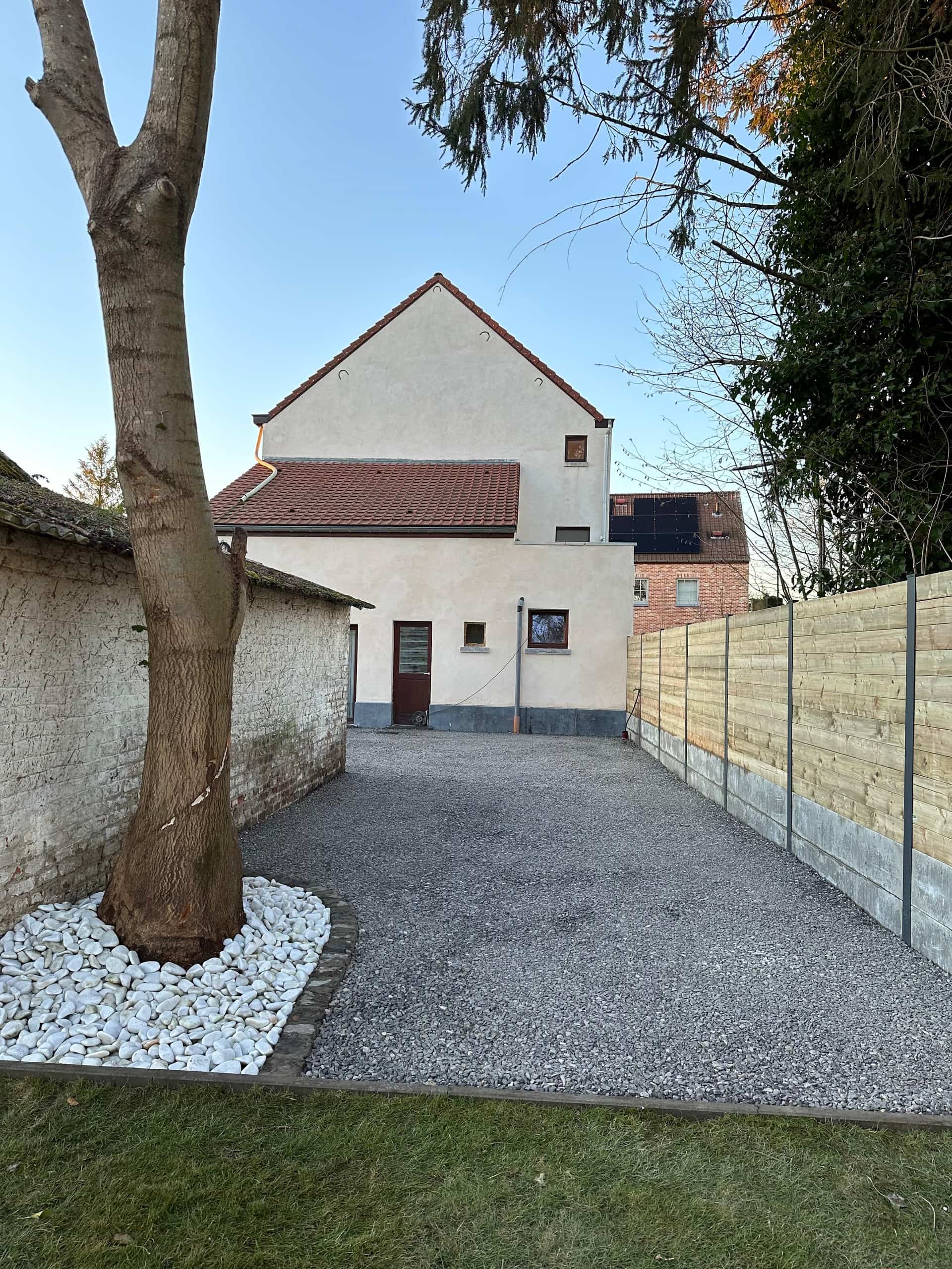 Réalisation jardin Renoday en Brabant wallon