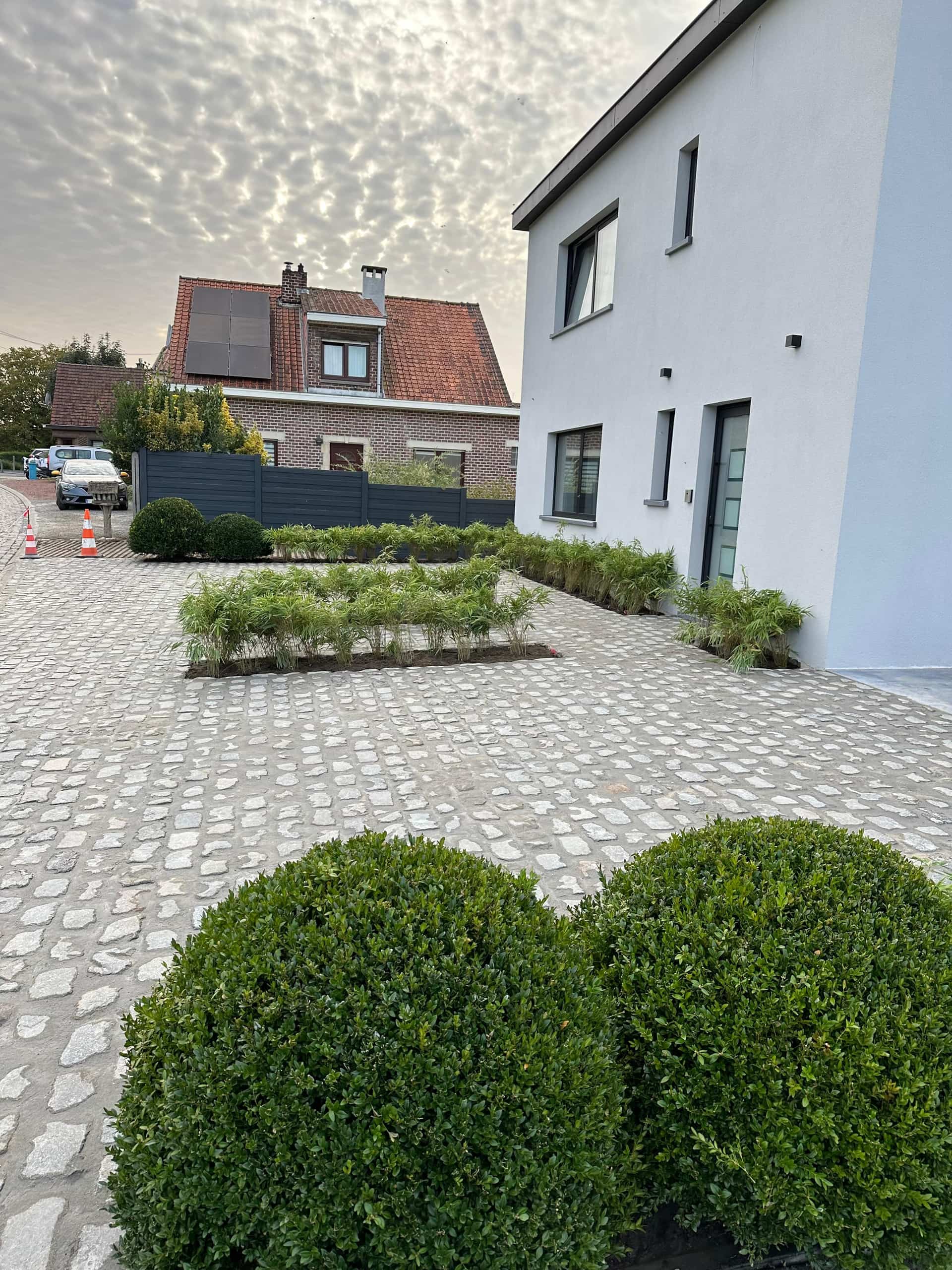 Réalisation jardin Renoday en Brabant wallon