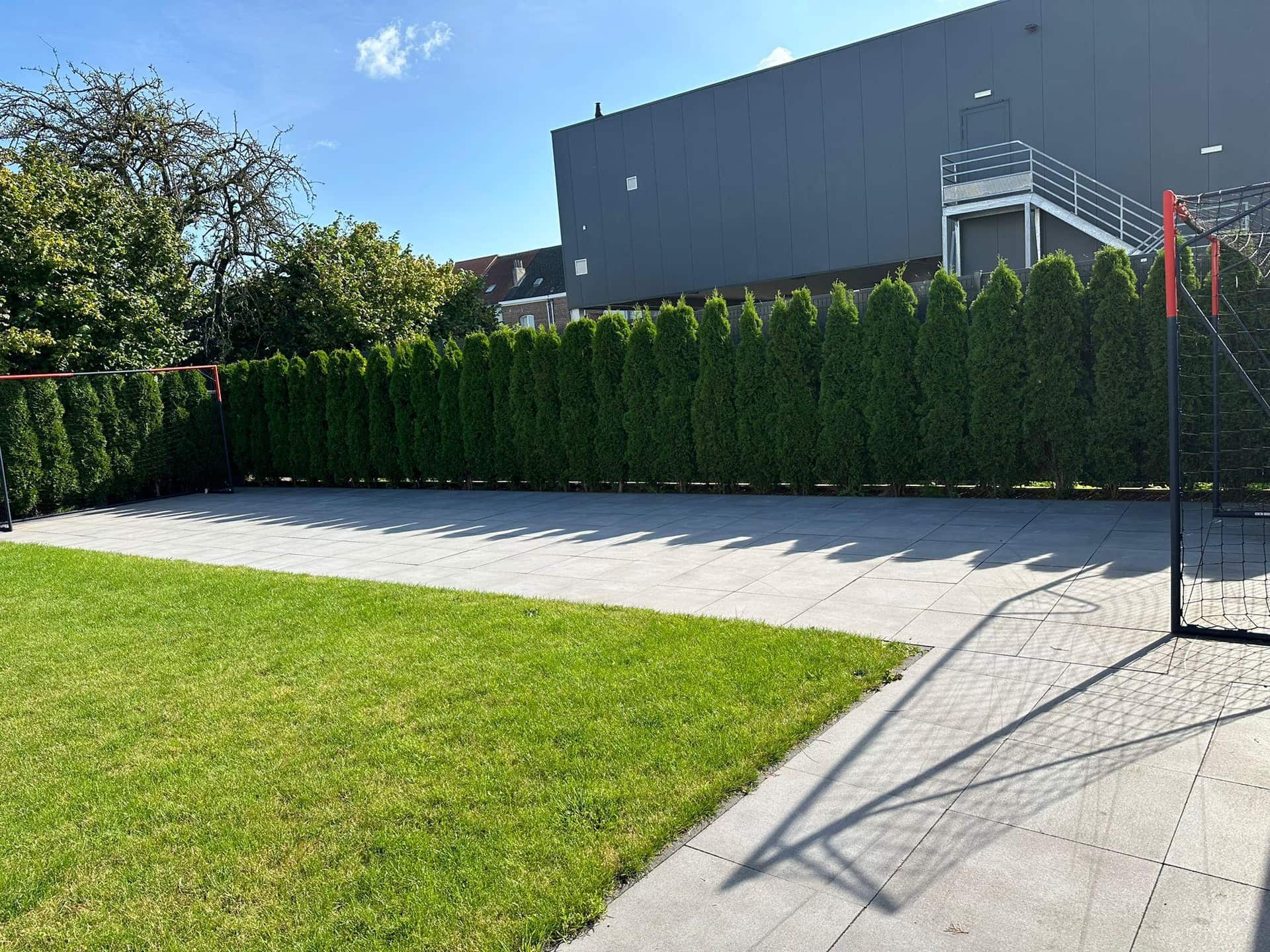 Réalisation jardin Renoday en Brabant wallon