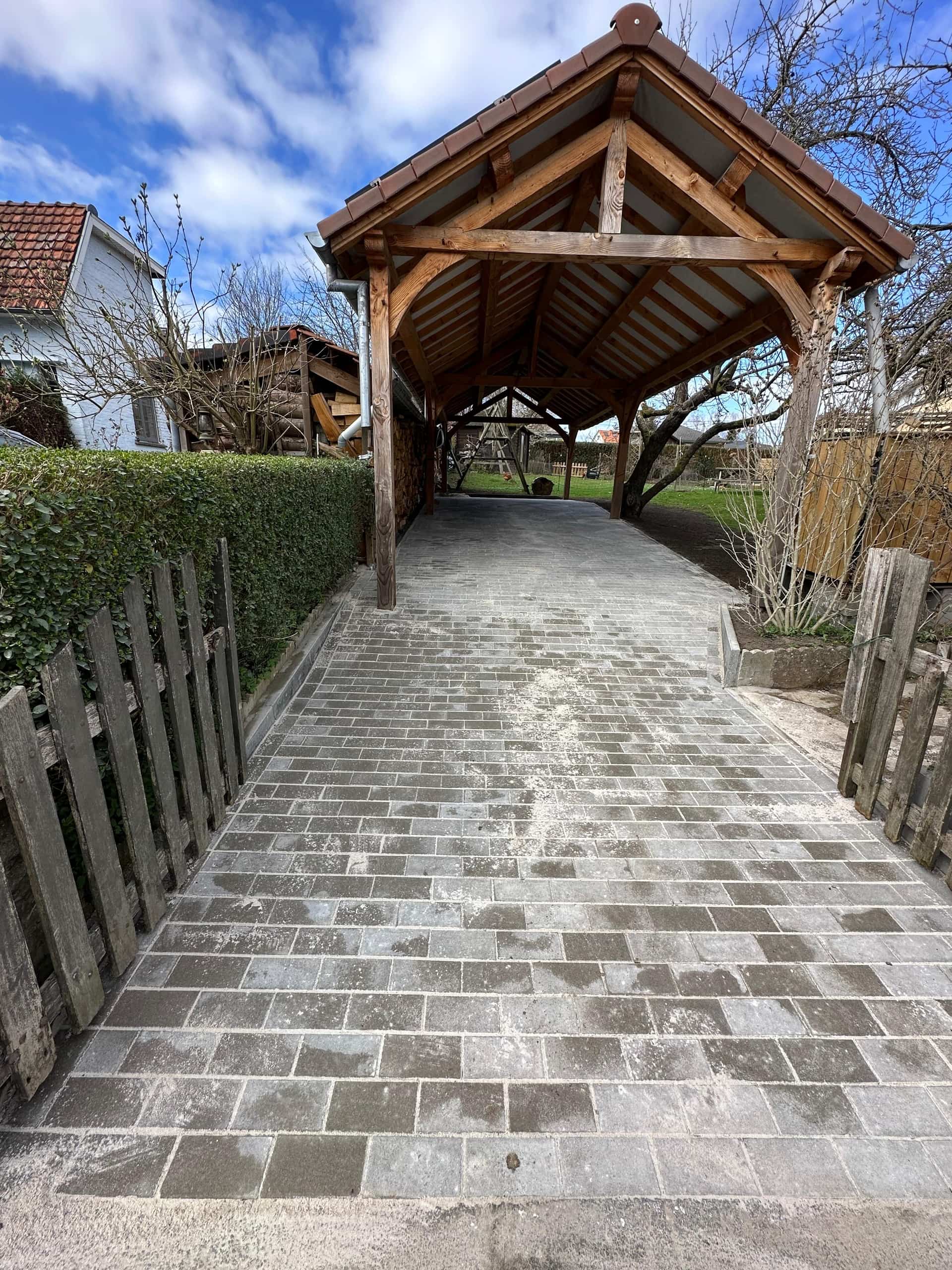 Réalisation jardin Renoday en Brabant wallon