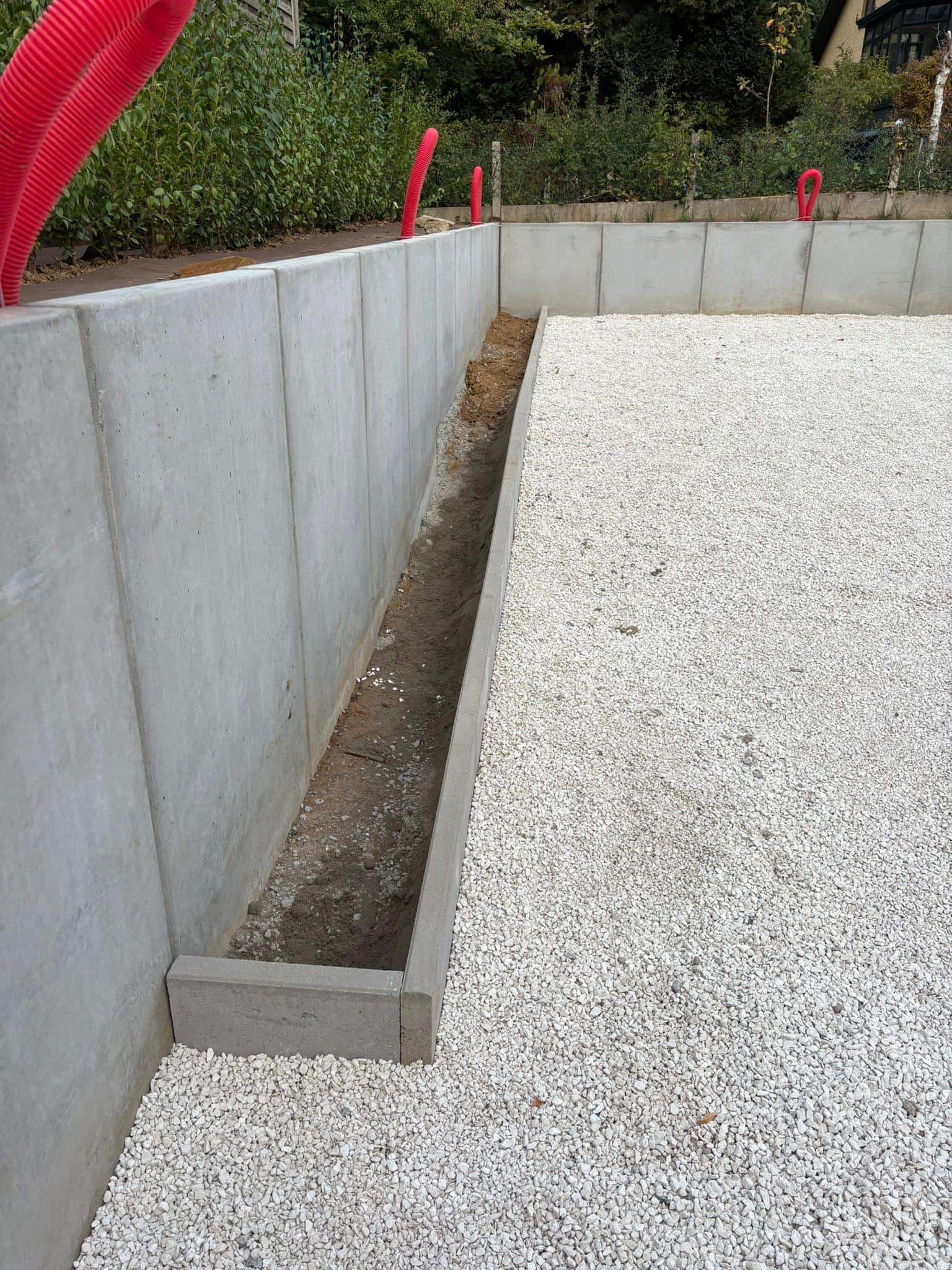 Réalisation jardin Renoday en Brabant wallon