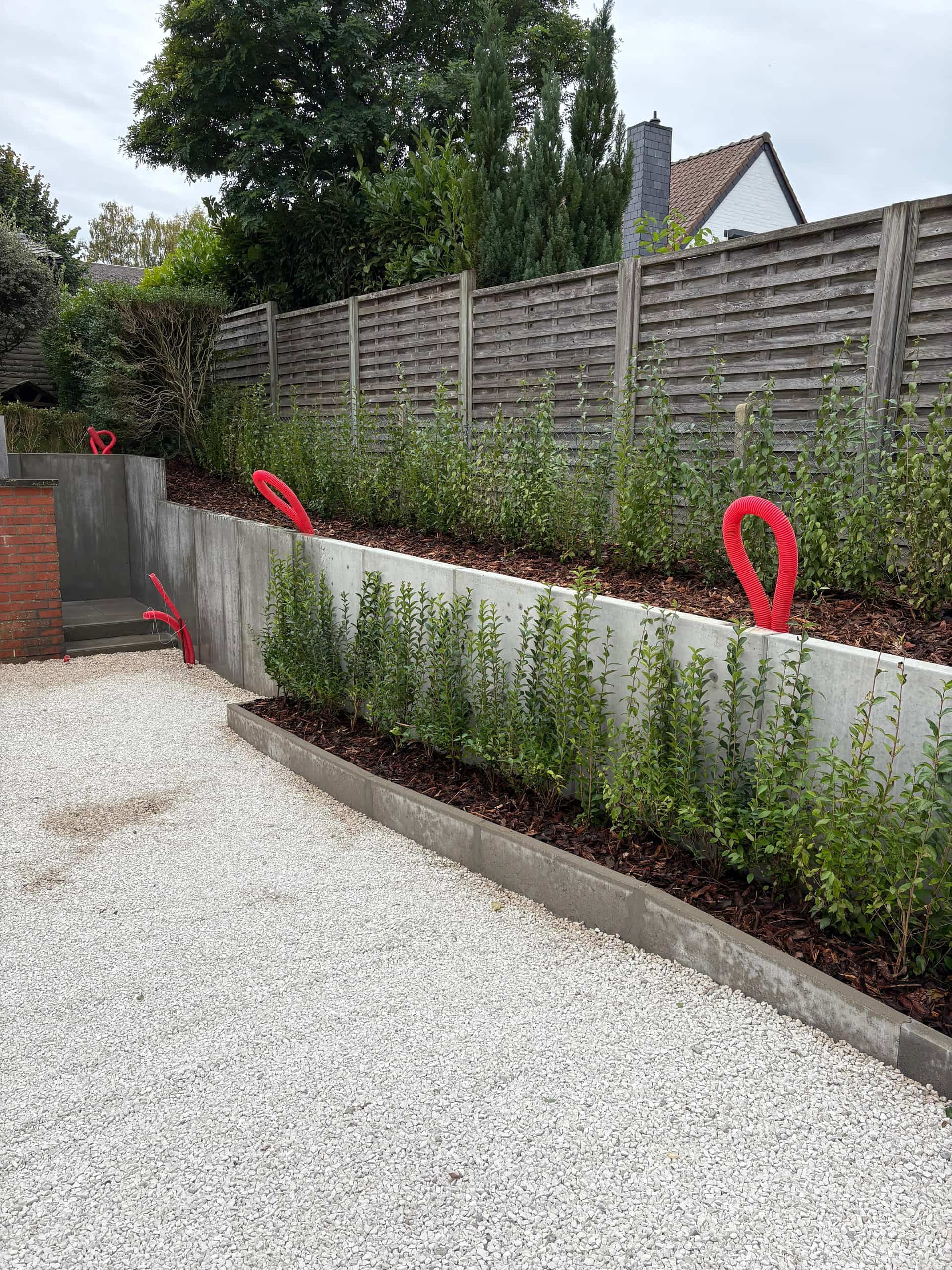 Réalisation jardin Renoday en Brabant wallon