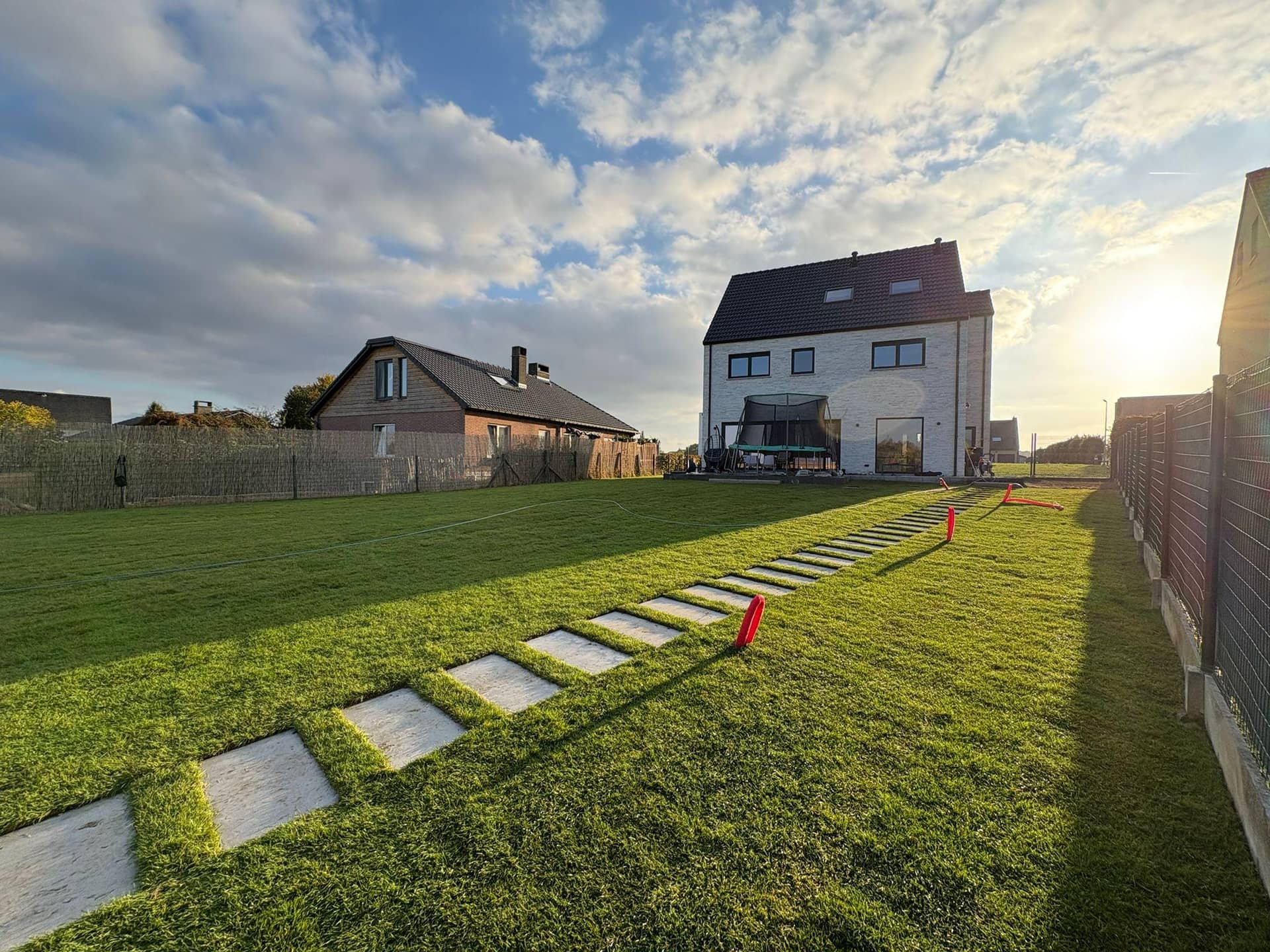 Réalisation jardin Renoday en Brabant wallon