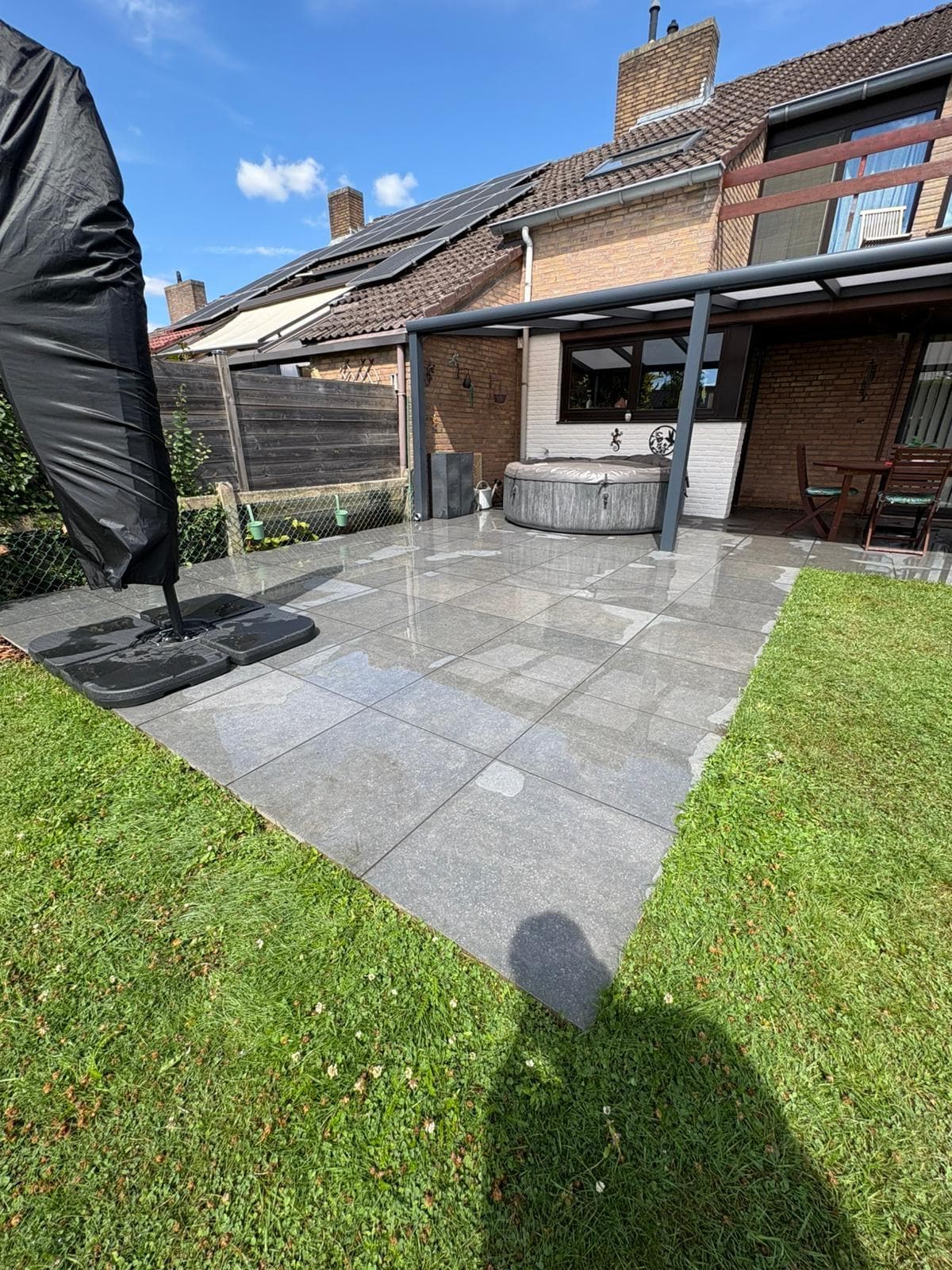 Réalisation jardin Renoday en Brabant wallon