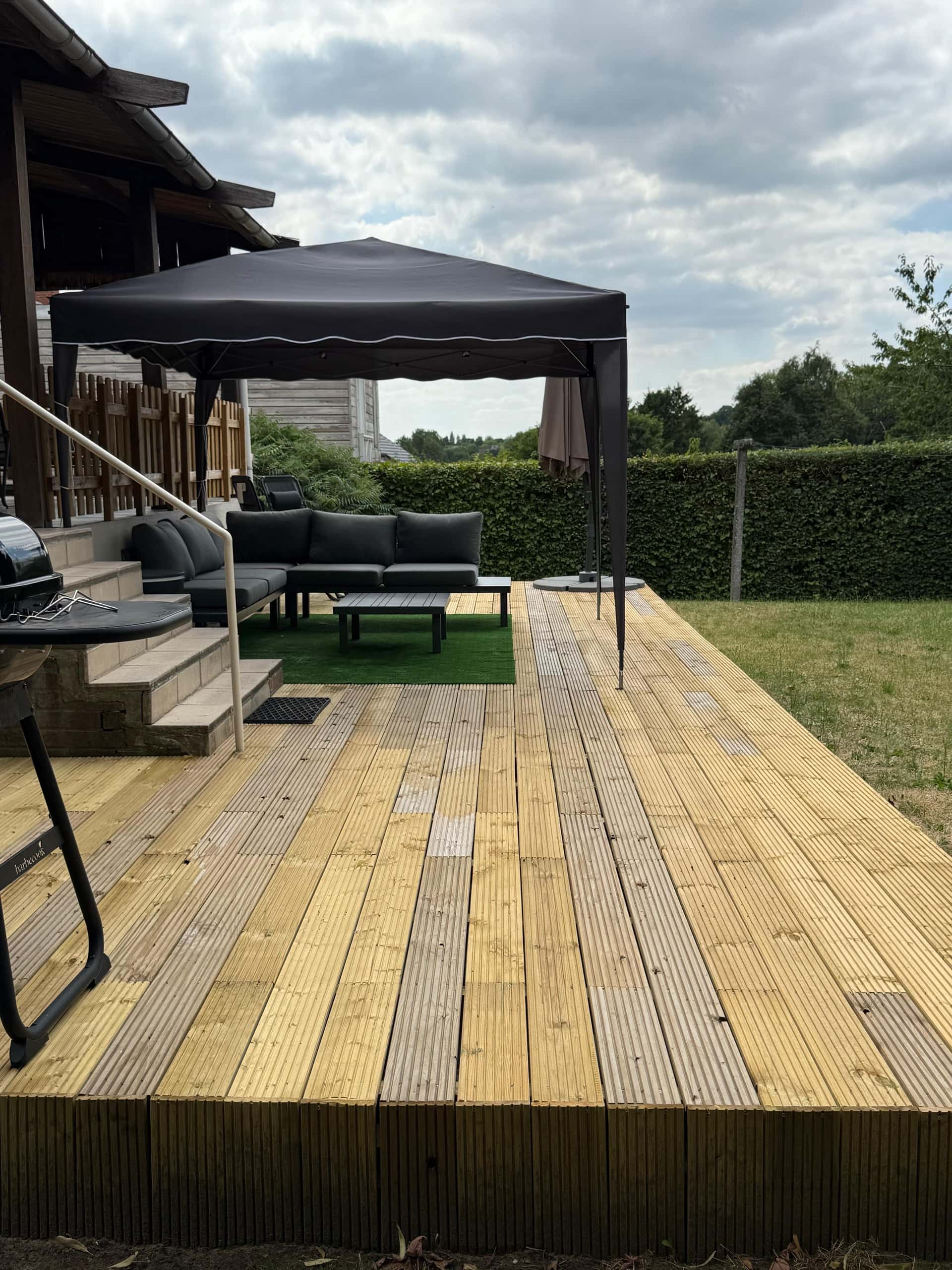 Réalisation jardin Renoday en Brabant wallon