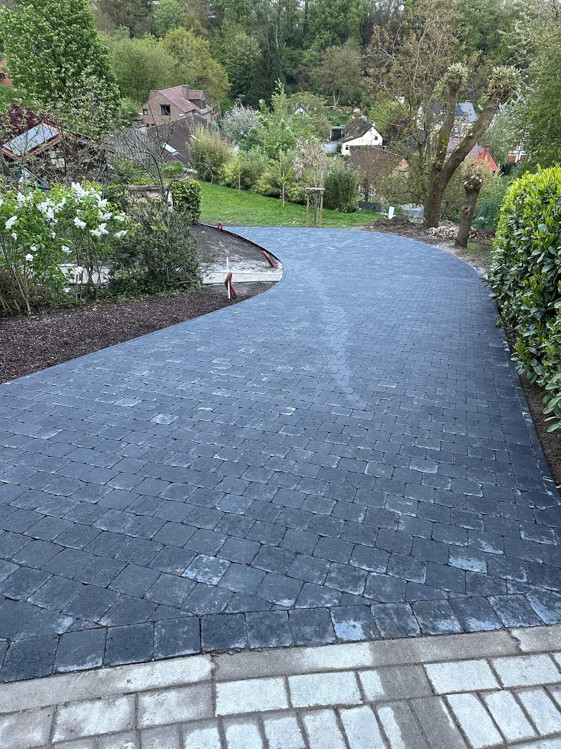 Réalisation jardin Renoday en Brabant wallon