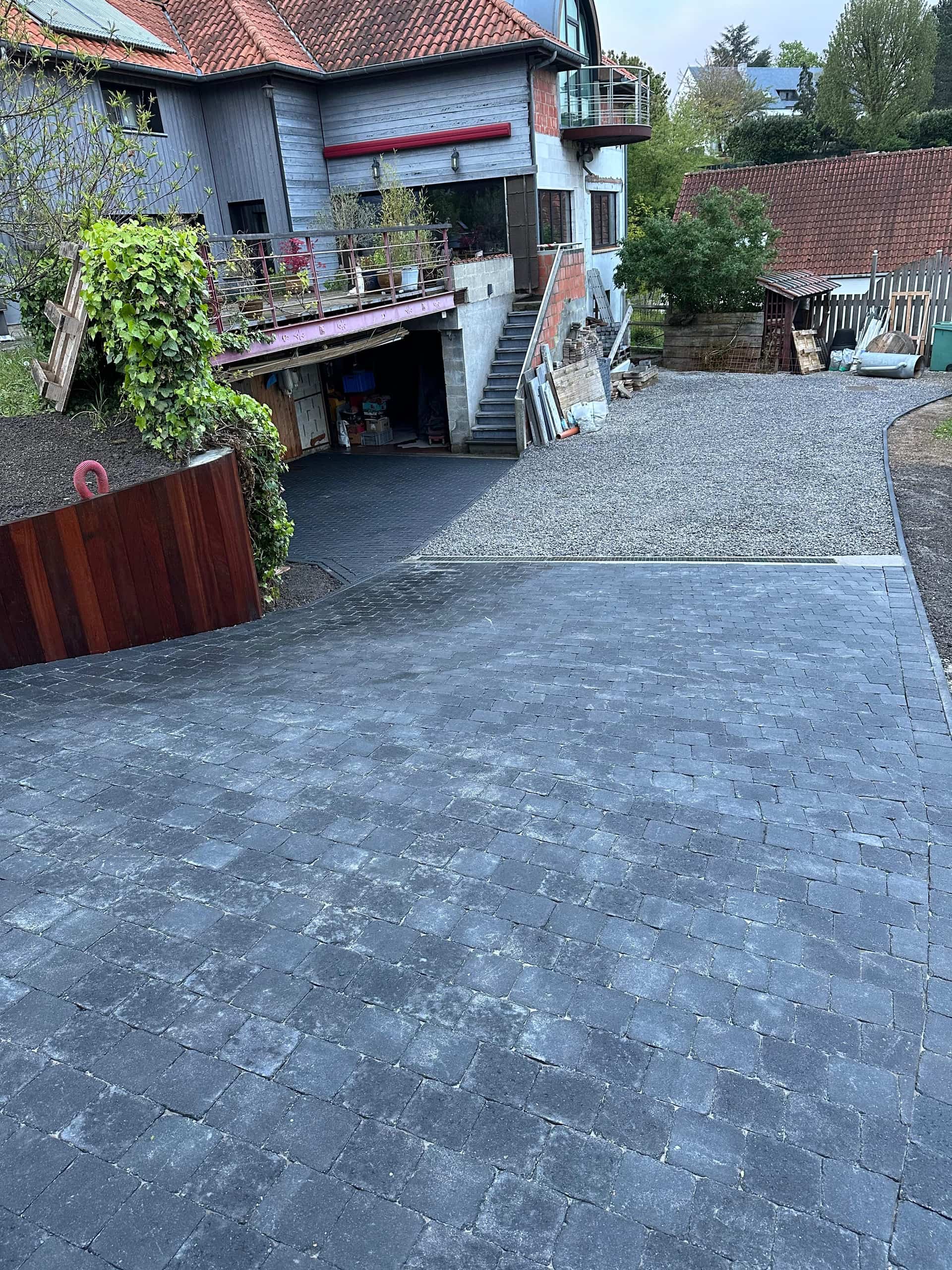 Réalisation jardin Renoday en Brabant wallon