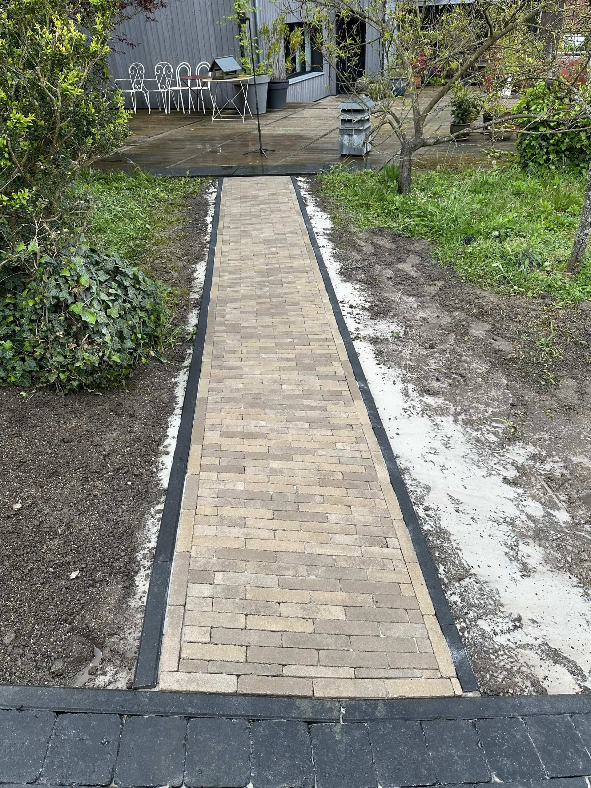 Réalisation jardin Renoday en Brabant wallon