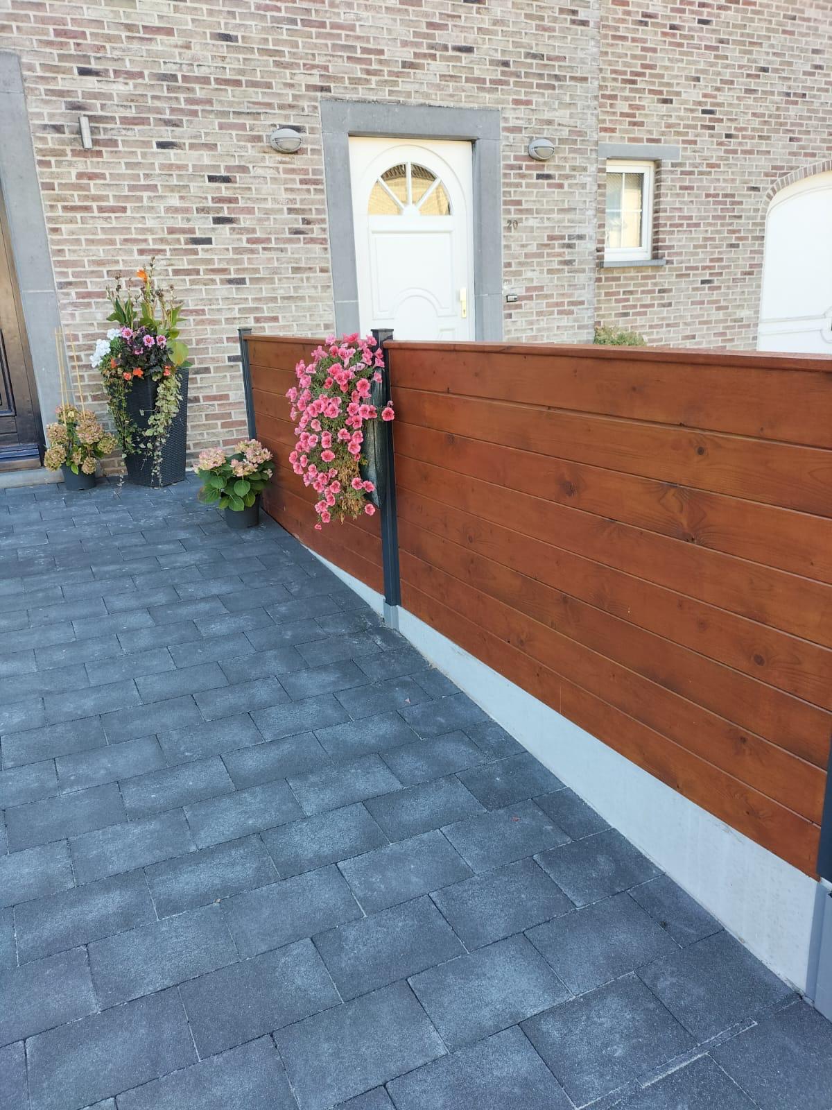 Réalisation jardin Renoday en Brabant wallon
