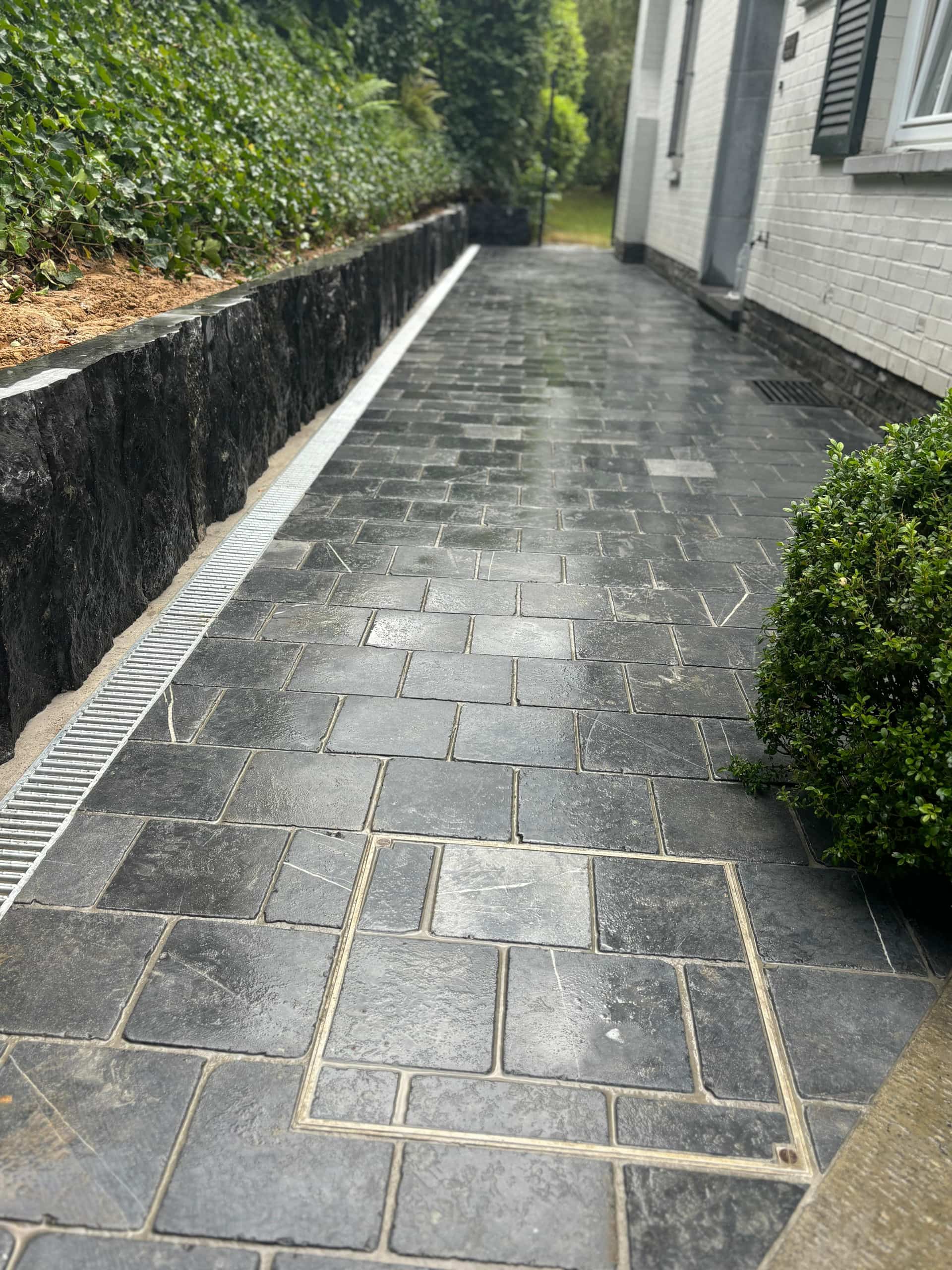 Réalisation jardin Renoday en Brabant wallon